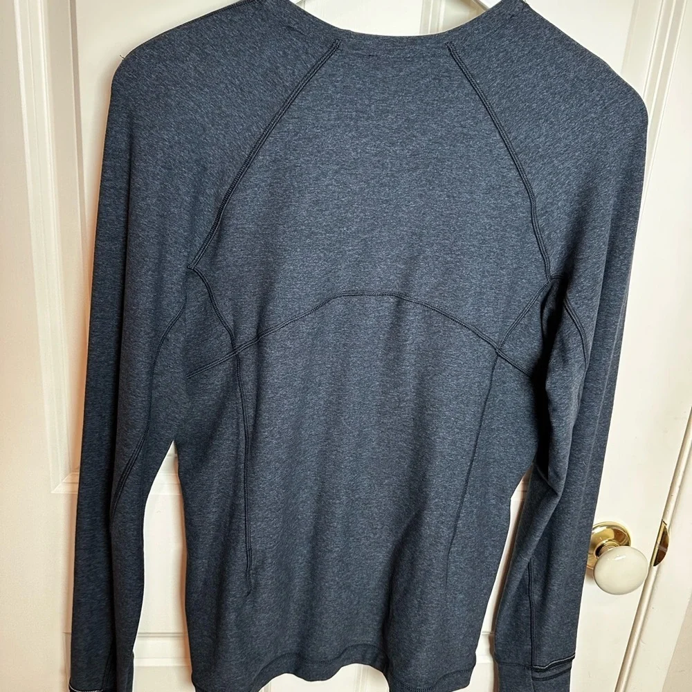 lululemon athletica women’s Dark Blue Long Sleeve Tee